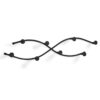 Spectrum Diversified Sweep Wall-Mount, 8-Hook Double Entryway