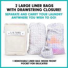 YelloBae Laundry Hamper Sturdy Clothes Basket