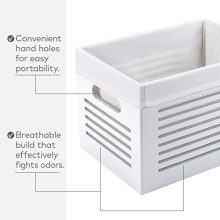 Wooden Storage Bin Toilet Paper Basket Storage - Decorative Vanity