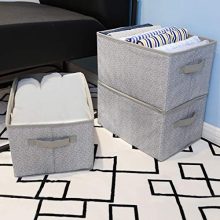 Closet Organizer Shelf Cube Box with Handle Fabric