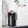 82L Large Laundry Basket - Collapsible and Waterproof Fabric Hamper for Easy Laundry Storage on the Go!