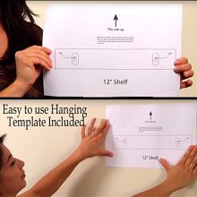 Floating Wall Mount Molding Ledge Shelves