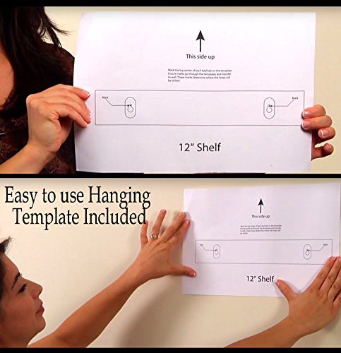 Floating Wall Mount Molding Ledge Shelves