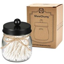 SheeChung Apothecary Jars Set,Mason Jar Decor