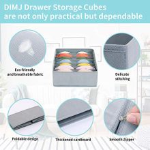 Foldable Closet Storage Bins Drawer Organizers