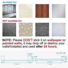 NearMoon Self Adhesive Bathroom Towel Bar- Stainless Steel