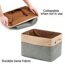 Fabric Tweed Storage Organizer Cube Set