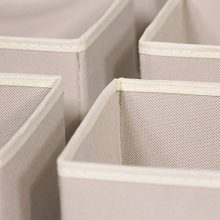 DIOMMELL 6 Pack Foldable Cloth Storage Box
