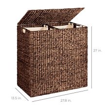 Best Choice Products Rustic Extra Large Natural Woven Water Hyacinth