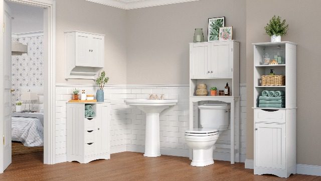 Ashland Collection Single Door Wall Cabinet