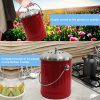 4W Countertop Compost Bins 1.3 Gallon
