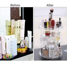 Organize Like a Pro: 360° Rotating Makeup Organizer | Miserwe