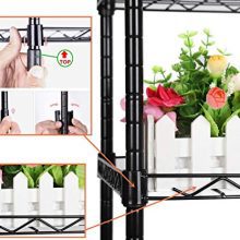 Metal Storage Rack Adjustable Shelves for Laundry