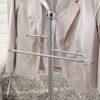StorageMaid Metal Suit Valet Stand - Gorgeous Chromed Metal