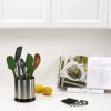 Good Grips Stainless Steel Rotating Utensil Holder - Streamline Your Kitchen Organization