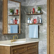 Minggoo Floating Shelves Wall Mounted Set of 2