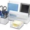 Sorbus Acrylic Desk Organizers Set – 3-Piece