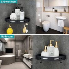 RANK 2-Pack Bathroom Corner Shelf Shower Caddy Organizer