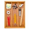 Classics Bamboo Expandable 5 Large Compartment