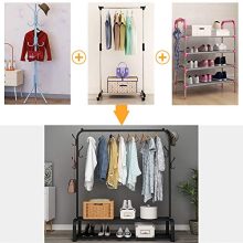 UDEAR Garment Rack Free-standing Clothes Rack
