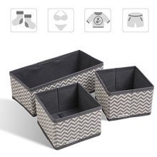 HOMFA Closet Drawer Organizer Foldable Fabric