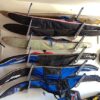 Adjustable Water Ski Wall Storage Rack – Holds 4 Pairs, Scratch-Free & Easy Install