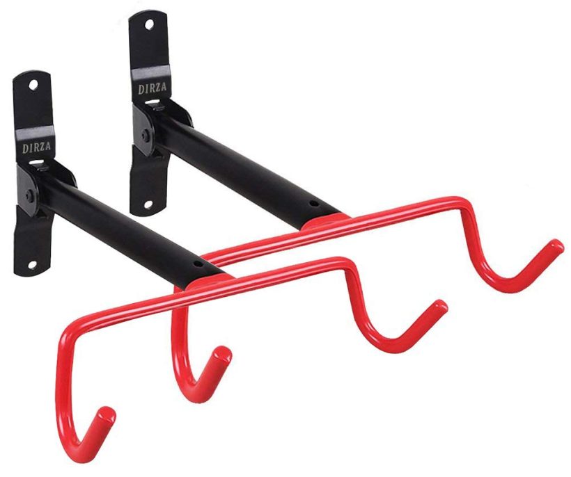 Dirza Wall Mount Bike Hanger Flip Up Garage Bicycle
