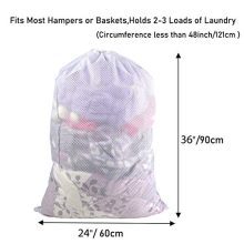 Polecasa Heavy Duty Lead Free Diamond Shape Mesh Laundry Bag