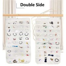 80 Pockets Hanging Jewelry Organizer