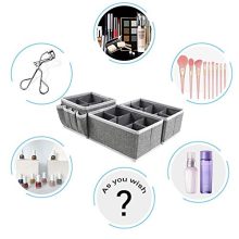 Cosmetic Makeup Storage Organizer Box Bins for Makeup Brushes