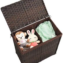 Foldable Synthetic Rattan Laundry Hamper
