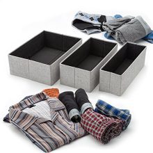 Drawer Organizer Divider Dresser Storage Baskets