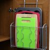 SimpleHouseware Over the Cabinet Door Organizer Holder