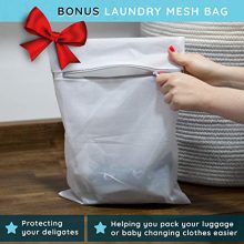 StarHug Large Woven Storage Basket - 20 x 18 inch Laundry Hamper
