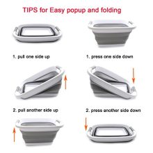 Laundry Basket/Tub - Foldable Storage Container/Organizer
