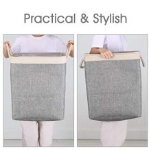 DYD Laundry Baskets with Handles Collapsible Linen Hampers