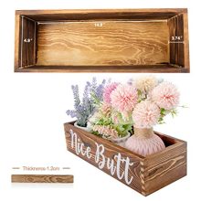 Nice Butt Bathroom Decor Box, Funny Cute Restroom Paper Storage Organizer