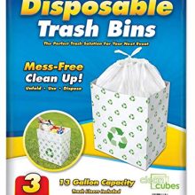 Disposable Sanitary Trash Cans & Recycling Bins