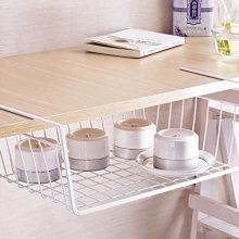 Pantry organization Under shelf storage basket