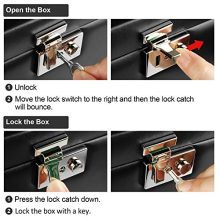 Homde Jewelry Box Girls Fully Locking Organizer