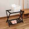 Luggage Rack, Folding Luggage Rack for Guest Room