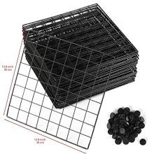 GEORGE&DANIS Wire Storage Shelf Cube Metal