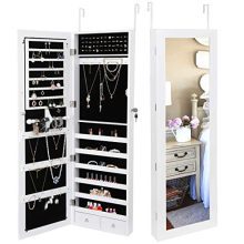 Mounted Jewelry Organizer with Full Length