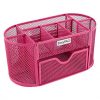 Desk Organizer Pencil Holder 9 Compartments with Drawer