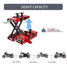 Apextreme 1100 LB Motorcycle Lift Center