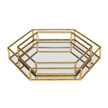 Kate and Laurel Felicia Metal Mirrored Ornate Set