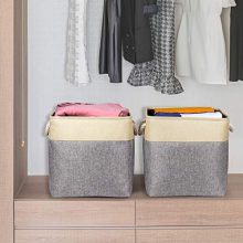 Stylish Foldable Fabric Storage Bins – Eco-Friendly & Space-Saving Organizers for Home & Office