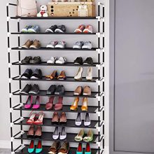 QooWare 10 Tiers Shoe Rack - Fit Up to 50 Pairs