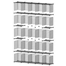 GEORGE&DANIS Wire Storage Shelf Cube Metal