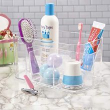 Simplify Your Space: Bliss 5-Compartment Plastic Organizer